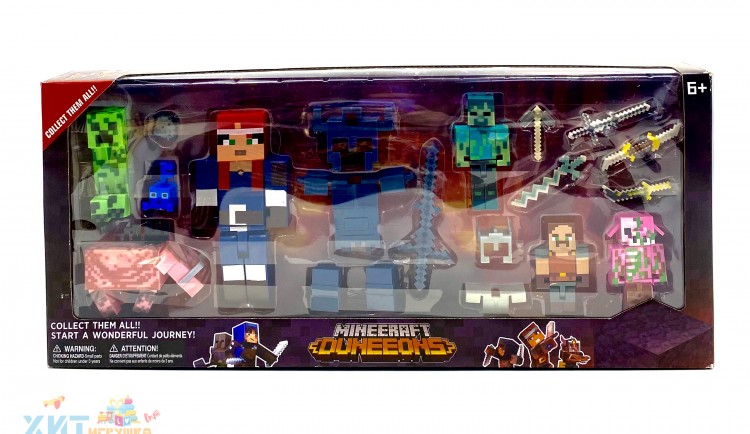 Набор фигурок Майнкрафт Minecraft DUNGEONS в ассортименте 20196-2