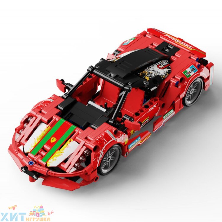 Конструктор Машина Феррари Ferrari 419 дет. с инерционным механизмом T3004