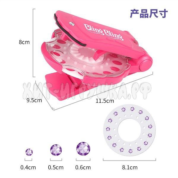 Аппарат шиммерайзер / новогодние украшения для девочки 500-1