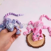 Антистресс игрушка Кот (пластик) 15 см 1 шт в ассортименте FH001_1 / LK3462