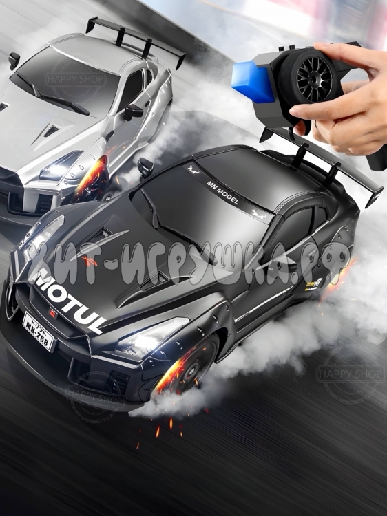 Машина NISSAN GT-R Р/У 1:16 (ВЫБОР ЦВЕТА) MN-268 Машина NISSAN GT-R Р/У 1:16 (ВЫБОР ЦВЕТА) MN-268