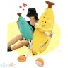 Мягкая игрушка обнимашка БАНАН 130 см в ассортименте banan130 Мягкая игрушка обнимашка БАНАН 130 см в ассортименте banan130