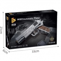 Конструктор Пистолет (стреляющий) 333 дет. M1911 / 670007