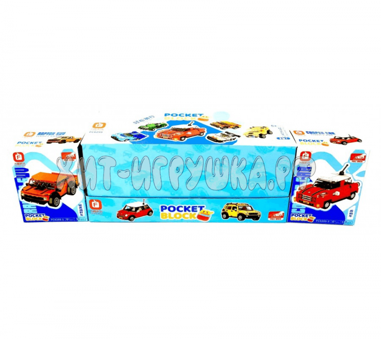 Конструктор Машинки 6 шт в блоке FC8299