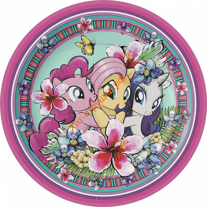 Набор тарелок 6 шт 18 см My Little Pony 34608