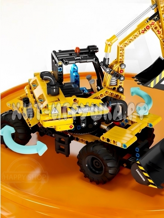 Конструктор Экскаватор 489 дет. T3037 Конструктор Экскаватор 489 дет. T3037