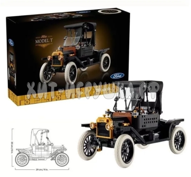 Конструктор Машина Ford Model T 1060 дет. 77631