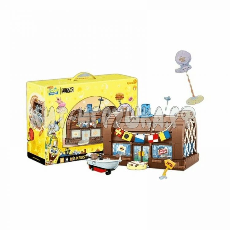 Конструктор Спанч Боб. Красти краб 2700 дет. AB0027 Конструктор Спанч Боб. Красти краб 2700 дет. AB0027