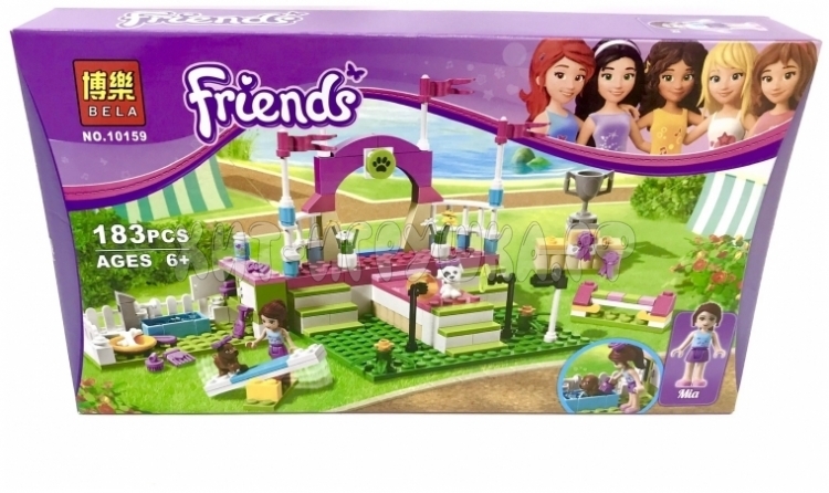 Конструктор Друзья. Выставка собак 183 дет. 10159