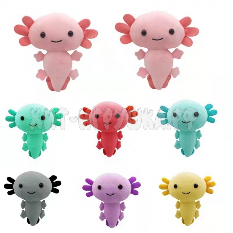 Мягкая игрушка Аксолотль Axolotl 16 см в ассортименте GZ