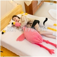 Мягкая игрушка подушка Фламинго 150 см fl_150