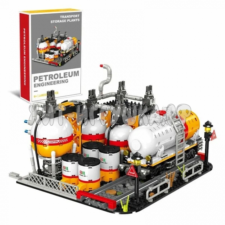 Конструктор Нефтегазовая техника: отсек хранения сырья 743 дет. JJ9223/JJ9923