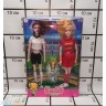 Куклы футболистки 2 шт в ассортименте YT034/FB058
