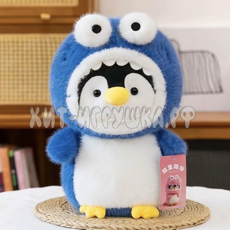 Мягкая игрушка Пингвин в костюме 30 см 260302-6