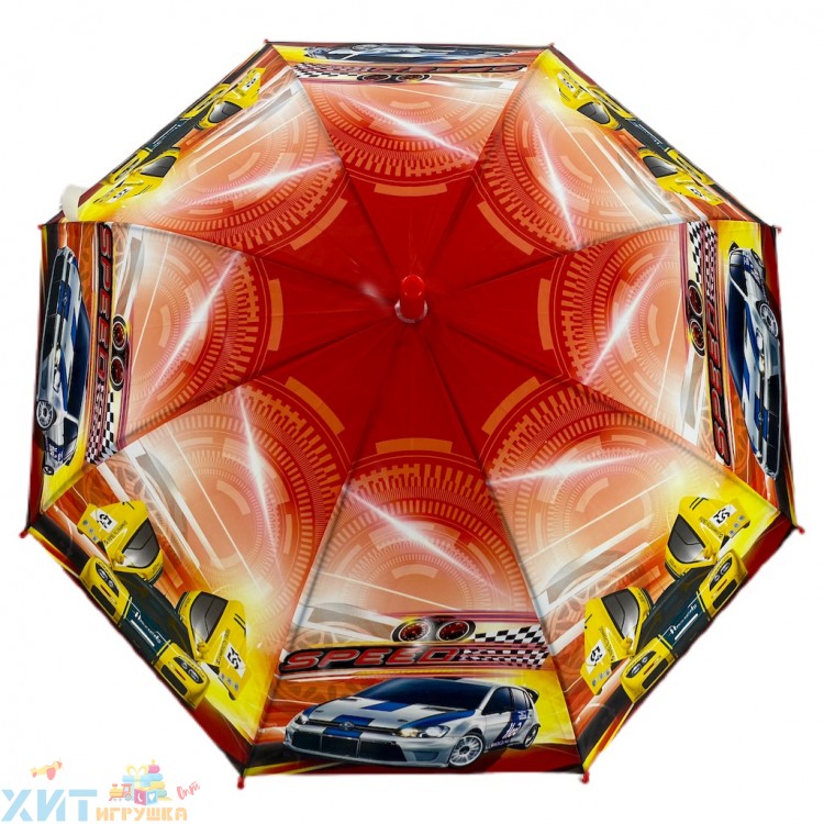 Зонт со свистком Машинки (для мальчиков) в ассортименте 2022