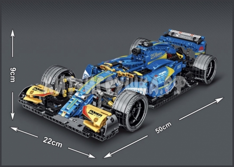 Конструктор Автомобиль 1135 дет. 023007