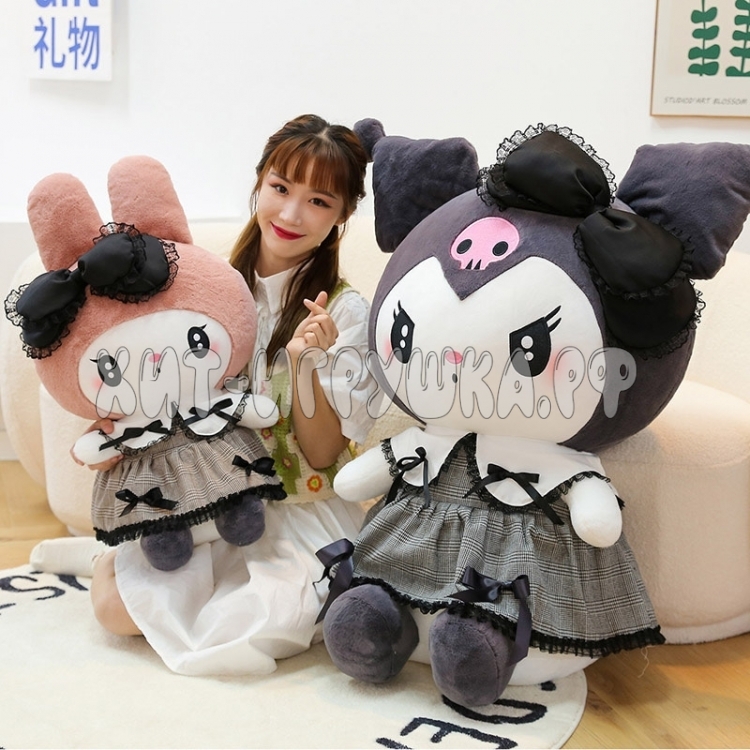 Мягкая игрушка обнимашка аниме Куроми Kuromi Melody 70 см (ВЫБОР ЦВЕТА) 230526-2 Мягкая игрушка обнимашка аниме Куроми Kuromi Melody 70 см (ВЫБОР ЦВЕТА) 230526-2