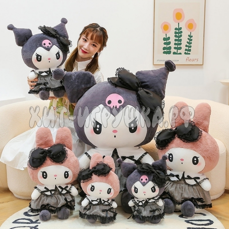 Мягкая игрушка обнимашка аниме Куроми Kuromi Melody 70 см (ВЫБОР ЦВЕТА) 230526-2 Мягкая игрушка обнимашка аниме Куроми Kuromi Melody 70 см (ВЫБОР ЦВЕТА) 230526-2