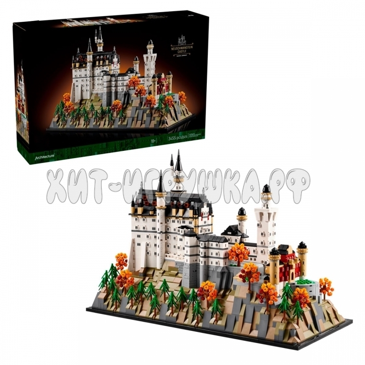 Конструктор Архитектура Замок Нойшванштайн 3455 дет. 30816 Конструктор Архитектура Замок Нойшванштайн 3455 дет. 30816