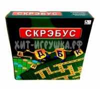 Настольная игра Скрэбус 0116R-5