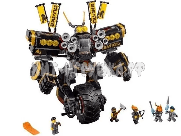 Конструктор Ниндзя. Робот землетрясений 1202 дет. 10800 Конструктор Ниндзя. Робот землетрясений 1202 дет. 10800