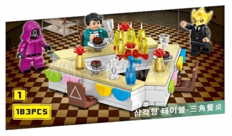 Картинки лего игра в кальмара