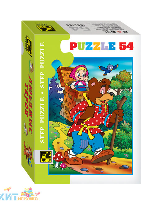 Мозаика "puzzle" 54 дет. "Любимые герои" в ассортименте 71030