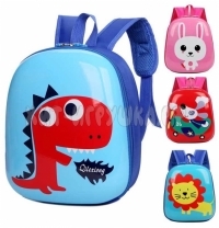 Рюкзак детский дошкольный твердый на молнии Cut animals (ВЫБОР ЦВЕТА)  XS01