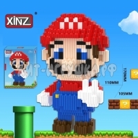 Конструктор 3D из миниблоков МАРИО Mario 1349 дет. 5027