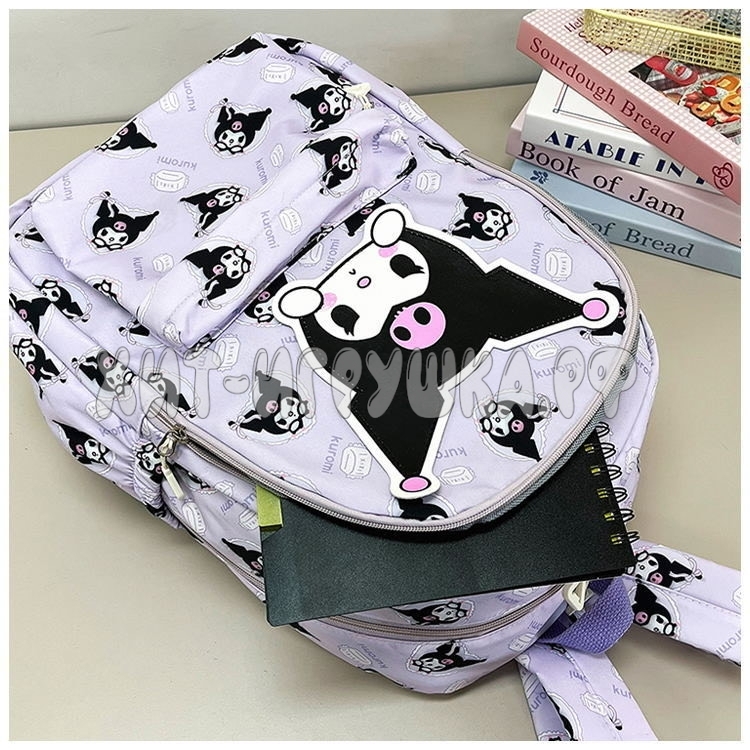 Рюкзак школьный Куроми Kuromi Melody 42*16*30 см J0097