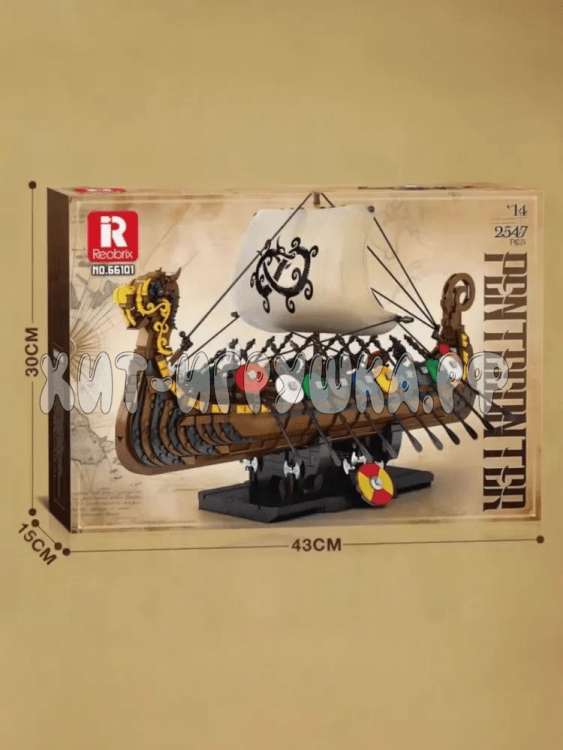 Конструктор Пиратский корабль 2547 дет. ZZ66101 Конструктор Пиратский корабль 2547 дет. ZZ66101