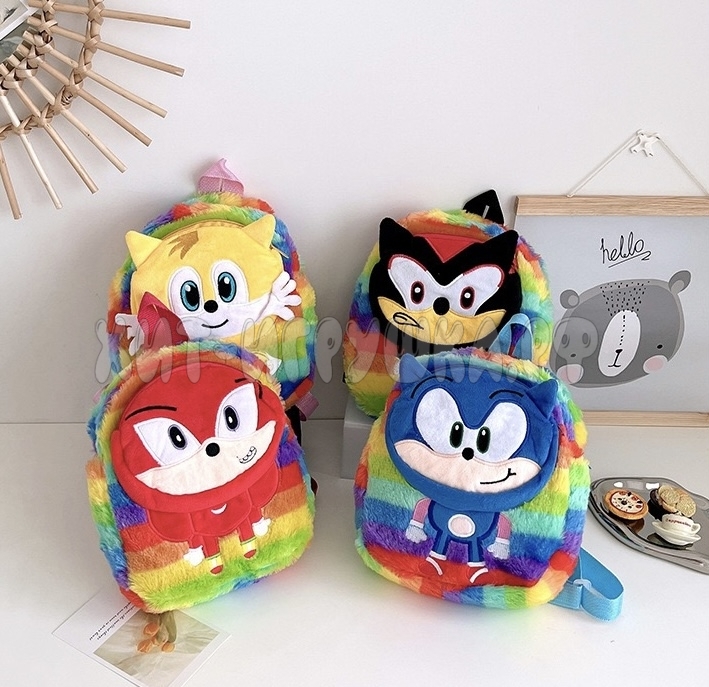 Рюкзак дошкольный пушистый SONIC СОНИК в ассортименте ru_son2