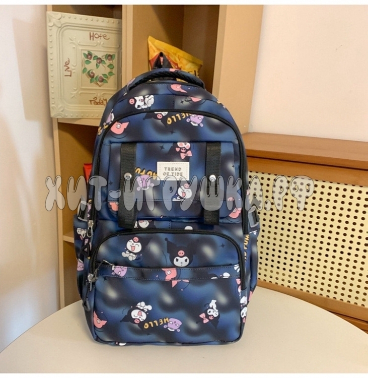Рюкзак школьный Куроми Kuromi Melody 44*22*30 см J570