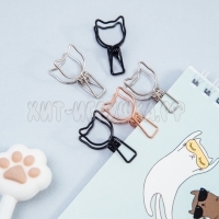 Зажимы для бумаг 6 шт 33 мм "Cute Cats" MESHU MS_41599