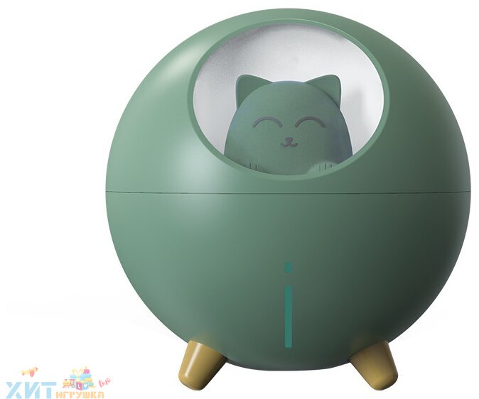 Увлажнитель воздуха ультразвуковой настольный + Аромадиффузор Happy Cat в ассортименте CAT