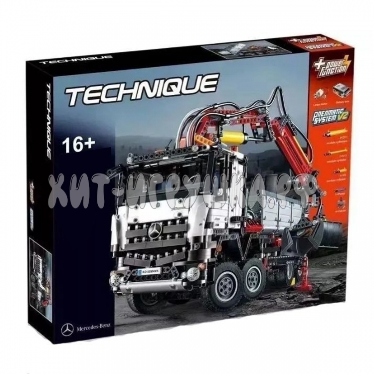 Конструктор Грузовик Mercedes-Benz Arocs 2793 дет. Р/У K4015