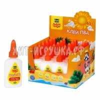 Клей ПВА 65 г "Енот на Кубе" Мульти-Пульти PVA_52329