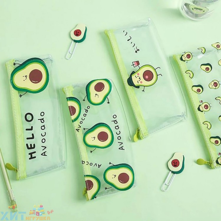 Пенал прозрачный Авокадо в ассортименте penal_avocado Пенал прозрачный Авокадо в ассортименте penal_avocado