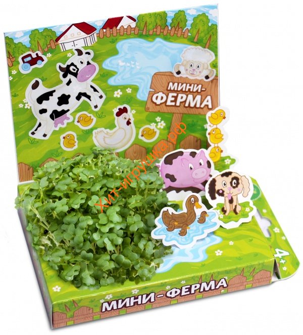 Детский развивающий набор для выращивания "Мини-ферма" hps-212