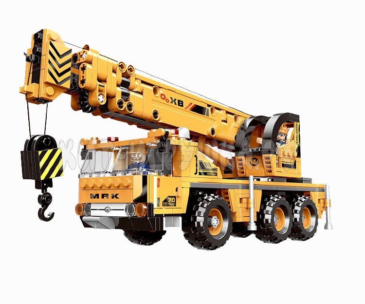 Конструктор Подъемный кран 657 дет. XB-03036
