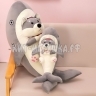 Мягкая игрушка обнимашка Хаски Акула 50 см 230312-1 / 230531-5