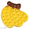 POP IT antistress Сенсорная игрушка с пузырьками БАНАНЫ / Вечная пупырка