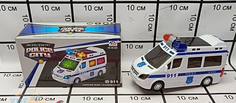 Машинка Полиция (свет, звук) SW-9880/89-899