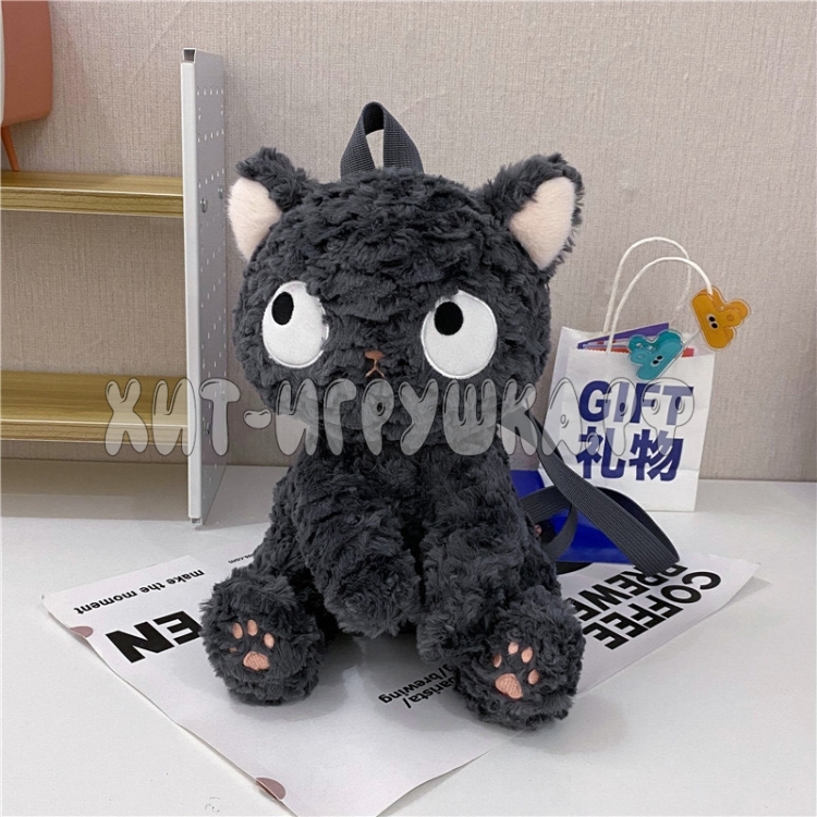 Рюкзак мягкая игрушка КОТИК 35 см ZZ02