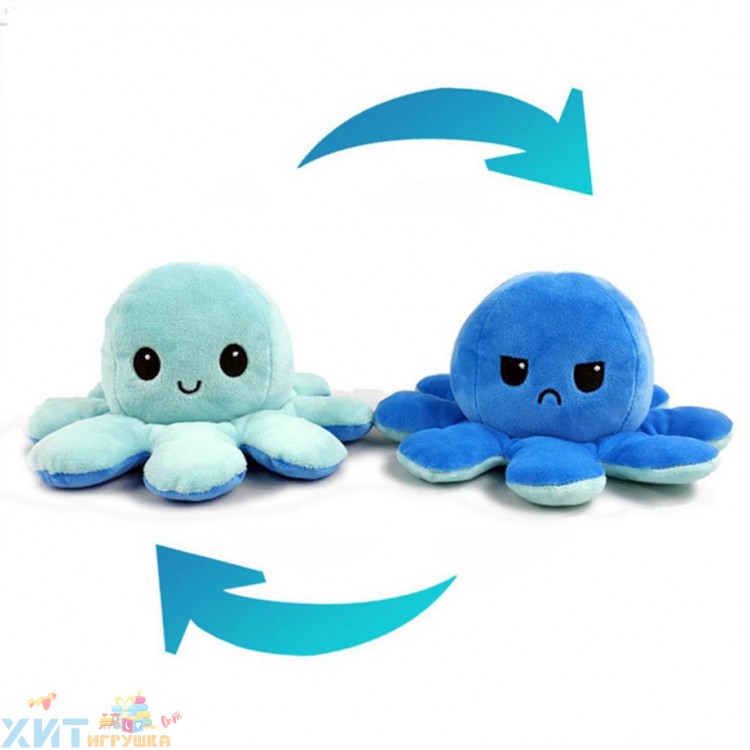 Осьминожка Игрушка - вывернушка Осьминог 9*18 см в ассортименте 2867-3