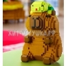 Конструктор 3D из миниблоков КАПИБАРА С ЧЕРЕПАШКОЙ 3533 дет. 89114