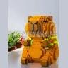 Конструктор 3D из миниблоков КАПИБАРА С РЮКЗАКОМ 3278 дет. 89115