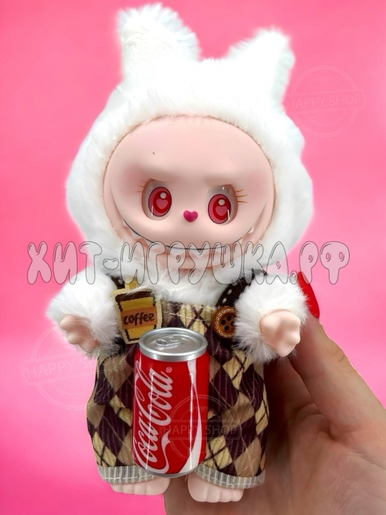 Брелок Мягкая игрушка сюрприз Labubu Лабубу Кока-кола 17 см в ассортименте 39455