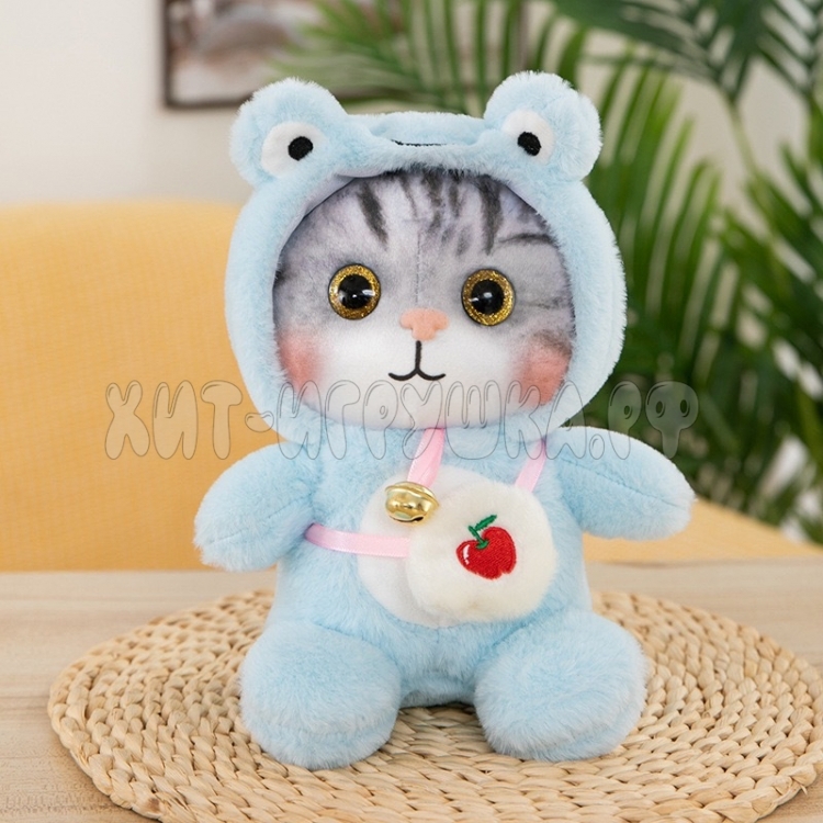 Мягкая игрушка Котик в костюме 30 см в ассортименте catk30