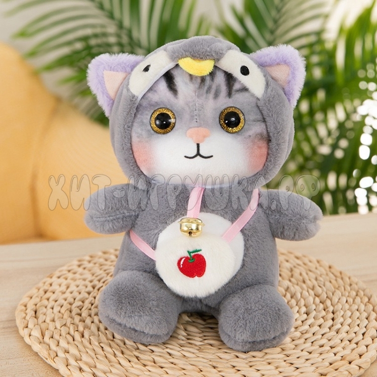 Мягкая игрушка Котик в костюме 30 см в ассортименте catk30